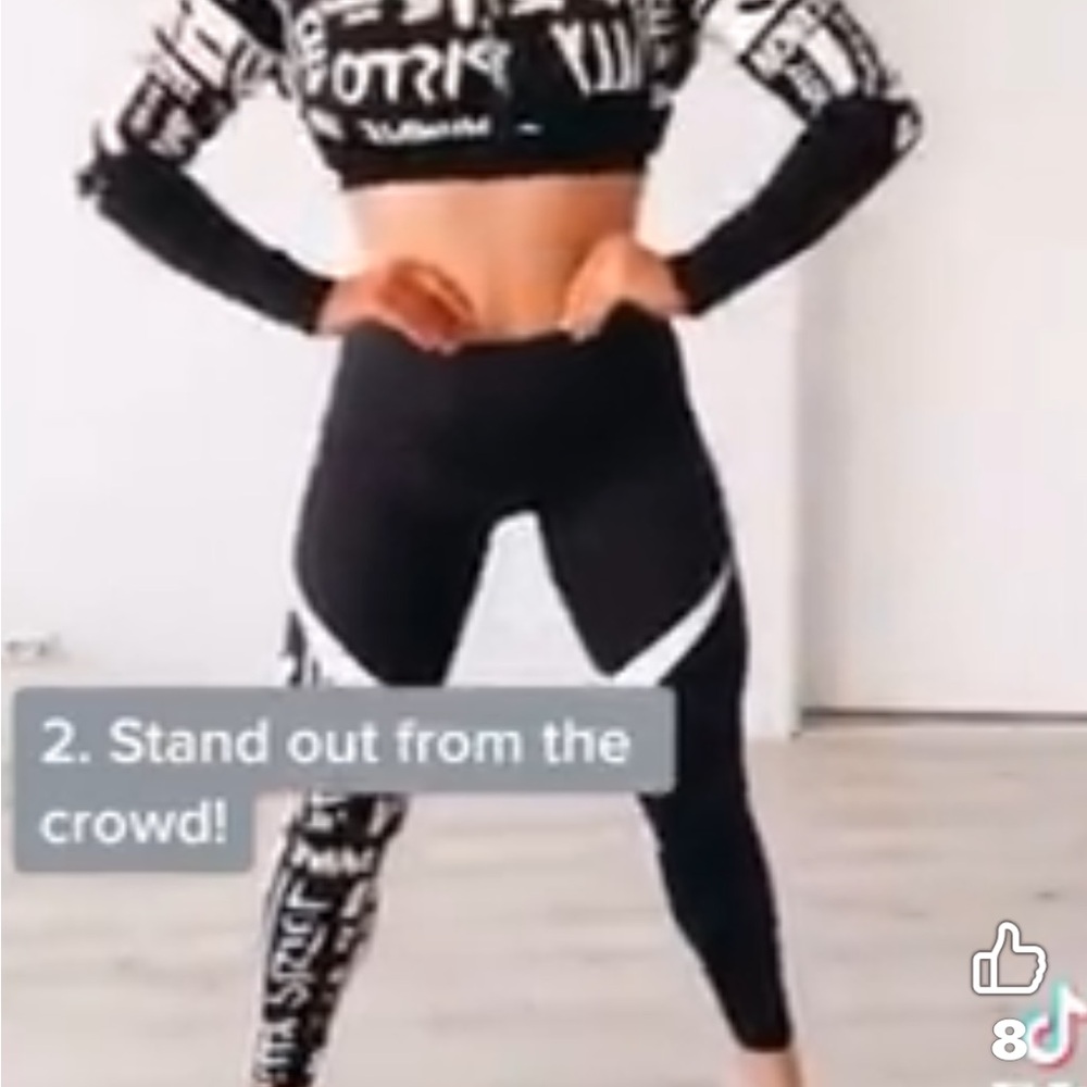 Monochrome Graphic Women's Leggings
